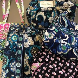 Vera Bradley Purses LOT of FIVE